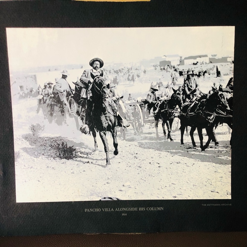 Unframed Pancho Villa Documentary Photograph